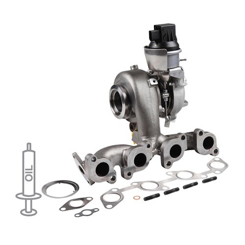     
                
                
    Nuovo turbo senza scambio per Volkswagen Golf 6 TDi - GD90139
