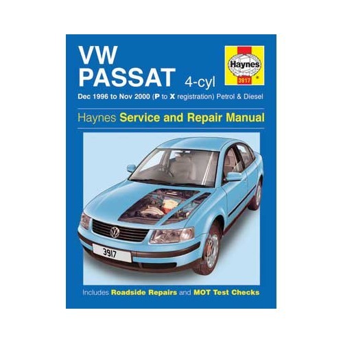  Manual de taller Haynes para Volkswagen Passat de 96 a 2000 - GF02900 