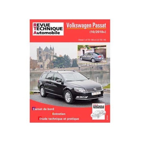  Technische Übersicht für Volkswagen Passat VI 2005-10 - GF02906 