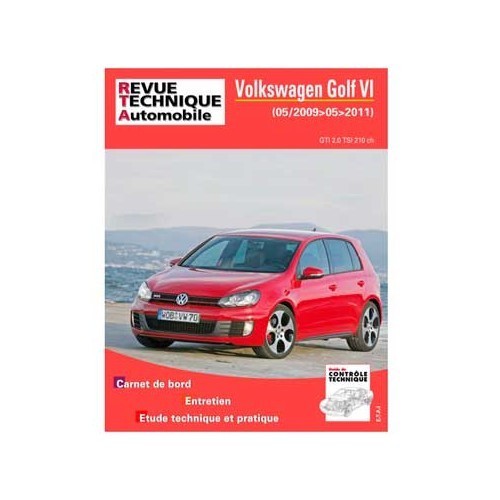  Technische Übersicht für Volkswagen Golf 6 GTI 2009-11 - GF02908 