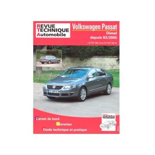  Technical manual for Volkswagen Passat V TDI from 2005 - GF02912 