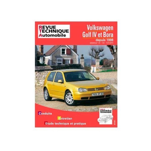  Technisch overzicht van de Volkswagen Golf IV benzine sinds 1998 - GF02938 
