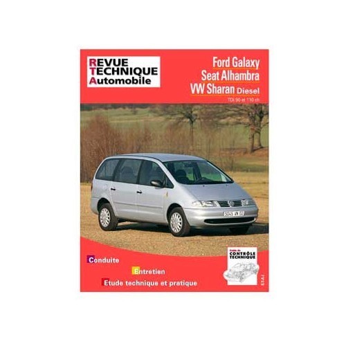  Technical manual for Volkswagen Sharan Diesel from 1996 to 2000 - GF02942 