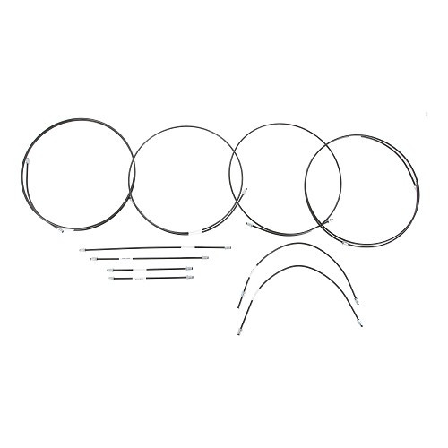     
                
                
    Mangueiras de travão rígidas para VW Golf 1 sem ABS com servo-freio e regulador de pressão (08/1979-02/1984) - GH24011
