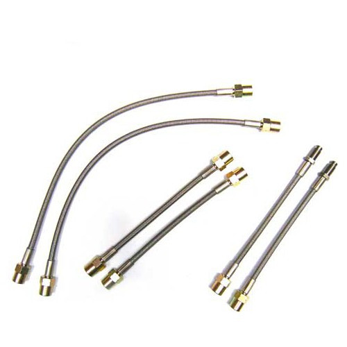     
                
                
    Set of 6aviation-type brake hoses for Corrado 89 ->91 - GH24312

