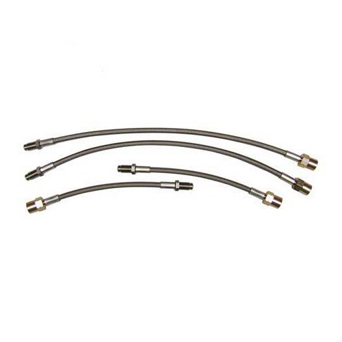     
                
                
    4 flexibles de frenos, metal de aviación para Golf 2. - GH24400
