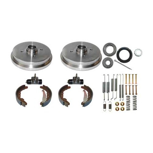     
                
                
    Kit freins arrière à tambours pour Golf 2 et Jetta 2 (sauf Rallye, Countryet Syncro) - GH26010KIT
