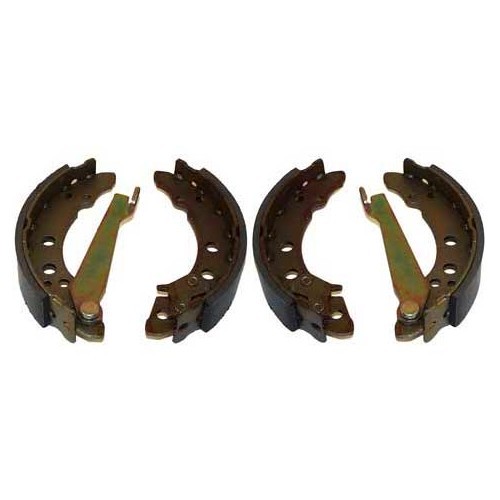  Set of 4 rear brake shoes for Golf 1 and Scirocco ->07/78 - GH26700P 