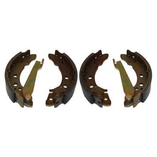  Set of 4 rear brake shoes for Golf 1 and Scirocco ->07/78 - GH26700P 