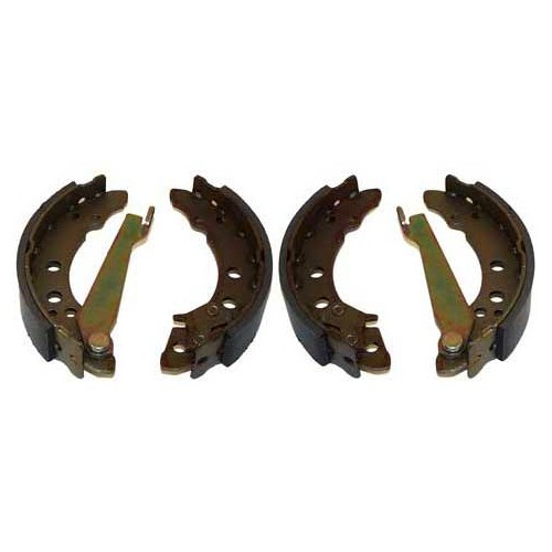     
                
                
    Set of 4 rear brake shoes for Golf 1 and Scirocco ->07/78 - GH26700P
