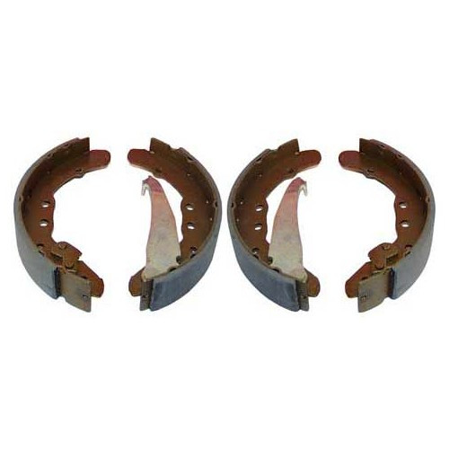 	
				
				
	Set of 4 rear brake shoes for Golf 2, 3, Country / Syncro (4 x 4) - GH26902P
