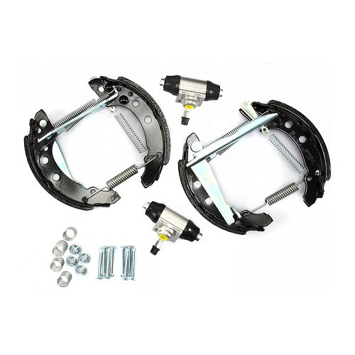 Ganasce freno BOSCH, premontate, con cilindri ruota per Golf 1 - GH26910