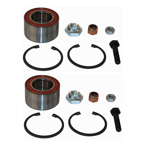 	
				
				
	Kit of 2 front wheel bearings for Golf 2 up to ->07/87 - GH27336
