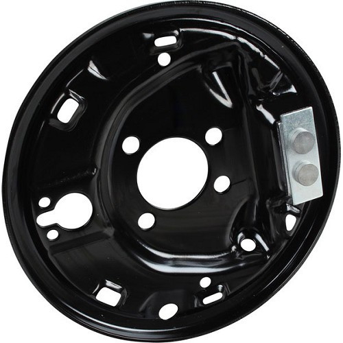     
                
                
    Plateau arrière gauche de frein à tambour pour Golf 1 et Scirocco 79 ->82 - GH28232
