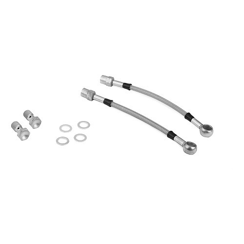     
                
                
    GOODRIDGE aviation brake hoses for fitting VW Golf 4 rear calipers on VW Golf 2 and 3 - GH288053
