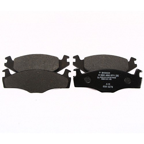  Front brake pads BOSCH to Golf 1 & Scirocco - GH28919 