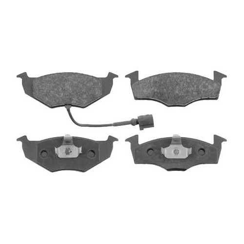  Set of front brake pads for Polo 9N3 for 239 mm discs - GH28930 