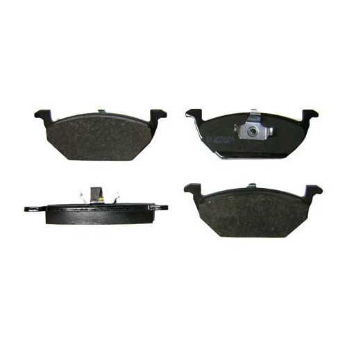  Set of front brake pads for Polo 9N for 256 mm discs - GH28932 