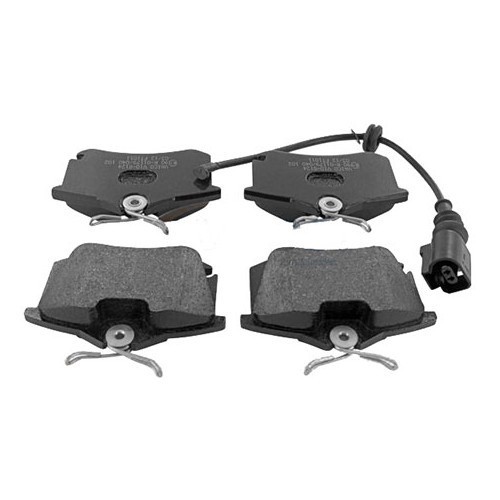  Set of rear brake pads for Polo 9N - GH29002 
