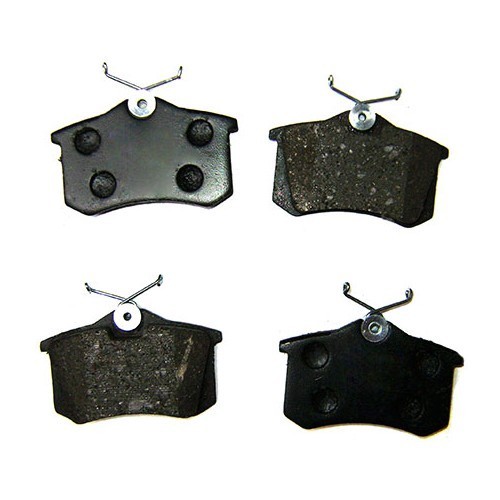  Set of rear brake pads for Golf 5 et 6 - GH29101 