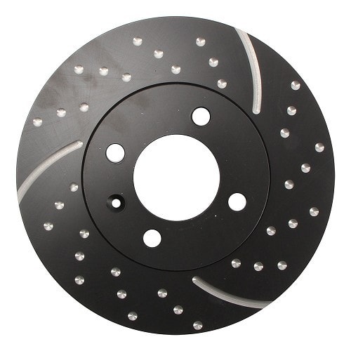  2 pointed EBC turbo groove front brake discs, 256 x 20 mm - GH30200E-2 