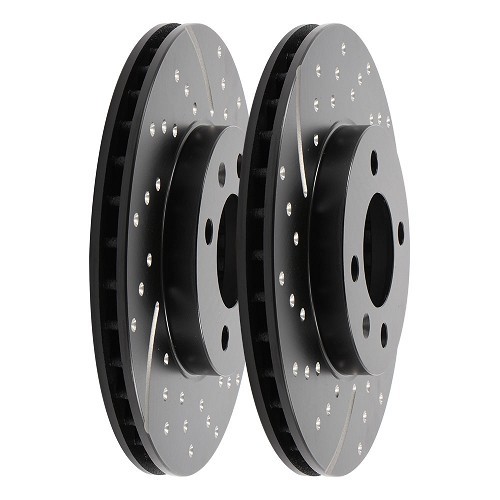     
                
                
    2 pointed EBC turbo groove front brake discs, 256 x 20 mm - GH30200E
