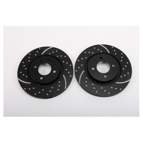     
                
                
    2 pointed EBC BLACK 3GD front brake discs, 280 x 22 mm - GH30300E
