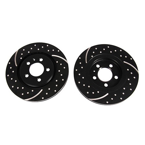     
                
                
    2 pointed EBC turbo groove front brake discs, 280 x 22 mm - GH30600E
