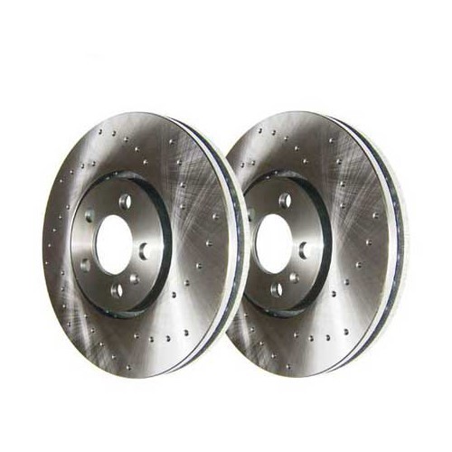  2 ZIMMERMANN Sport front brake discs (pierced), 288 x 25 mm - GH30602Z 