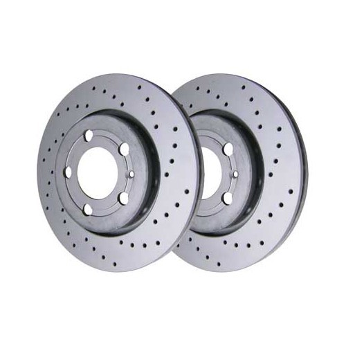  ZIMMERMANN rear brake discs for New Beetle RSi and Golf 4 R32 - set of 2 - GH30650 