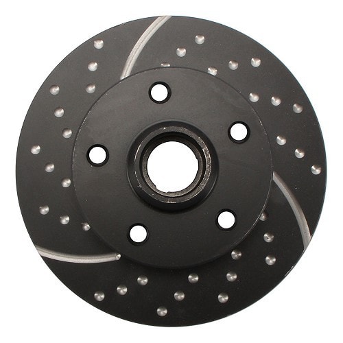  2 pointed EBC turbo Groove rear brake discs, 226 x 10 mm (5 holes) - GH30700E-2 