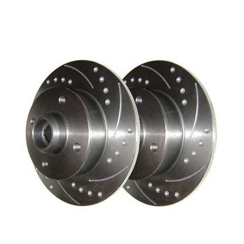 	
				
				
	2 BREMTECH pointed grooved rear brake discs, 226 x10 mm (4 holes) - GH30800B
