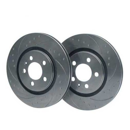  BREMTECH grooved front brake discs 288 x 25mm - set of 2 - GH30804B 