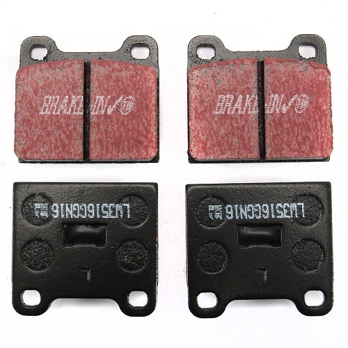  Set of EBC 90 brake pads for Golf, Scirocco, Polo and Jetta - GH50100-1 
