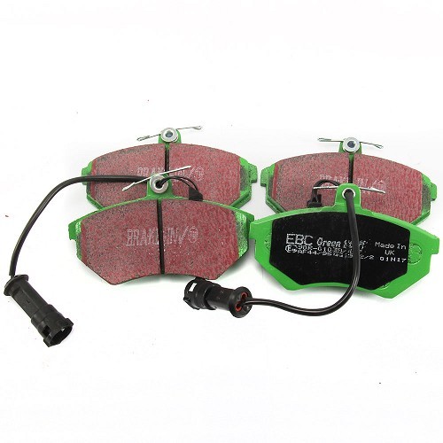  Green EBC front brake pads for Golf 2 and Corrado - GH50212 