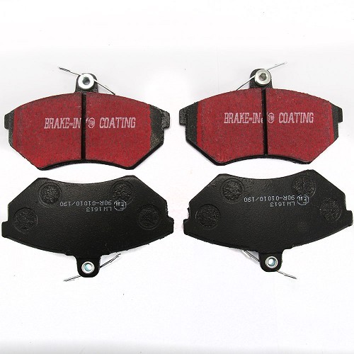  Set of black EBC front brake pads for Golf, Scirocco, Vento, Jetta and Corrado - GH50400-1 