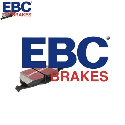  Set of black EBS front brake pads for Polo 9N, 9N2 - GH50504 