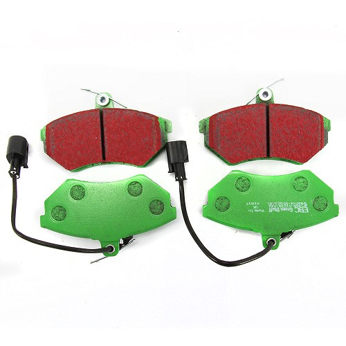 Set of green EBC front brake pads for Golf 3 GTi & VR6 (->95) - GH50602