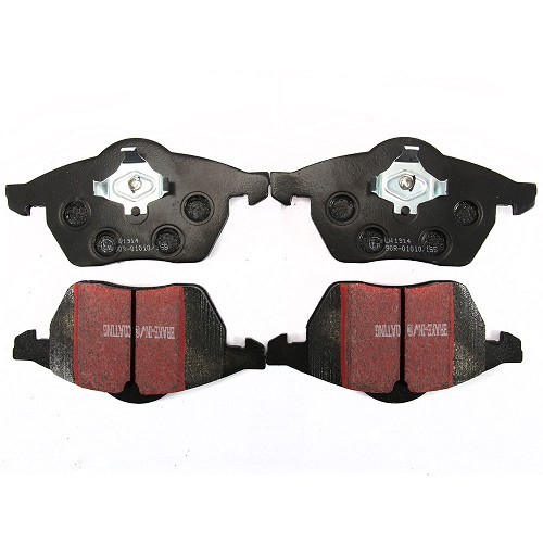  Set of black EBC front brake pads for Golf 3 and 4 - GH50700-1 