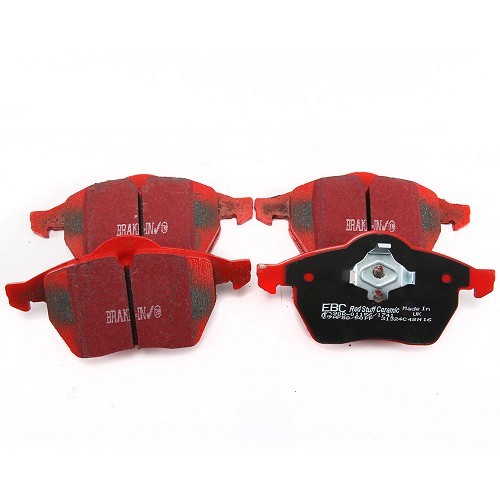  Front brake pads EBC Red for Golf 3 VR6 (96-&gt;) - GH50703 