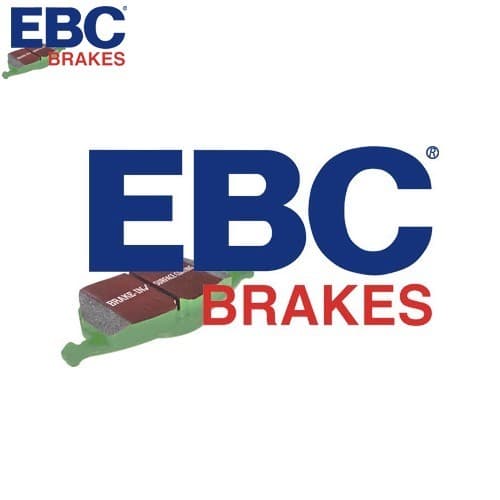  Bremsbeläge vorne EBC grün für Polo 9N mit 288mm Scheiben - GH50710 