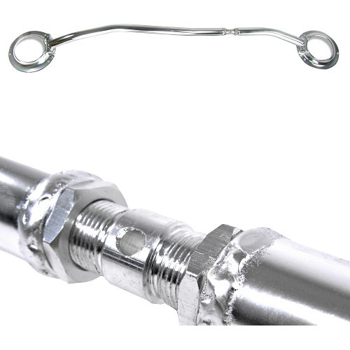 Front upper strut bar adjustable aluminum for Corrado - GJ10203