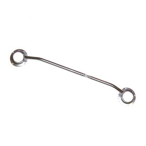 Adjustable aluminium front strut bar for Golf 3 & Golf 4 cabriolet - GJ10302