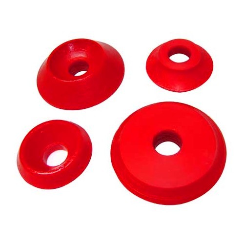  Set of 4 silentblocs for rear shock absorbers for Golf 1 and Scirocco - GJ13900 