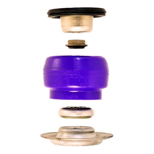 Tubi per cuscinetti superiori anteriori per Golf 4, Audi A3 e New Beetle, versione Powerflex - GJ15068