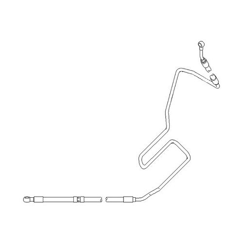  Power steering hose between pump and rack for Golf 4 - GJ51634-2 
