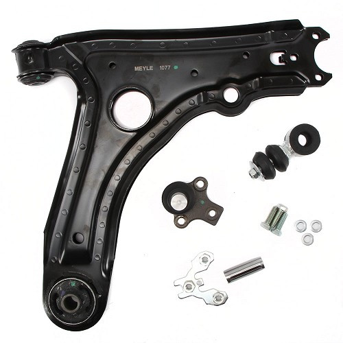 Triangle de suspension complet MEYLE pour VW Golf 2 à partir de 1987 - GJ51764