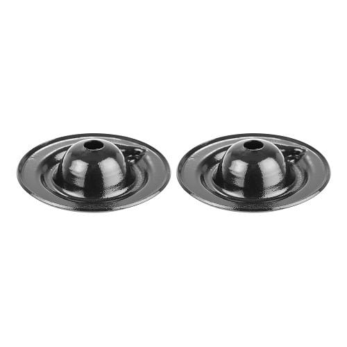  Pair of lowering cups for Volkswagen GOLF 1 (09/1979-03/1984) - 15 mm - GJ54002 