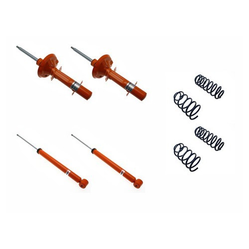  KONI STR-T kit of shock absorbers + short springs for Golf 4 Saloon - GJ70160 