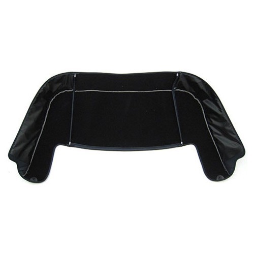  Golf 3 Tenax black vinyl plastic 3 cm bonnet cover - GK01014-2 